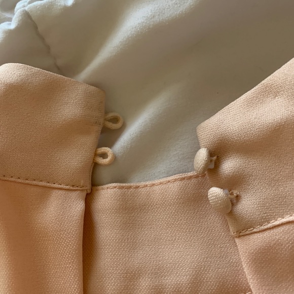 Pink high neck backless skater dress - Picture 7 of 9